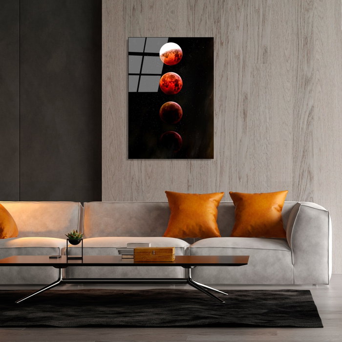 Wallity UV-201 Pintura Decorativa de Vidrio Templado Multicolor 70 x 100 cm